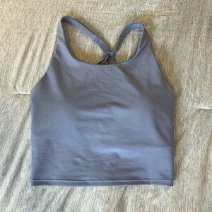 Women's blue Gray Tank Top